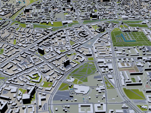 bialystok city poland 60km Modello 3D