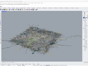 Birmingham city alabama 120 km 3D Model