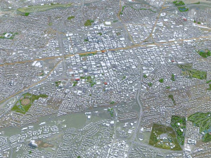 Birmingham city alabama 120 km 3D Model