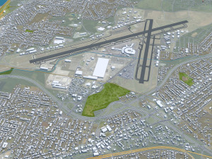 Birmingham city alabama 120 km 3D मॉडल