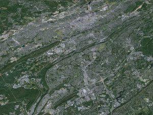 Birmingham city alabama 120 km 3D मॉडल