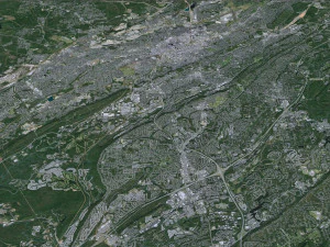 Birmingham city alabama 120 km 3D Model