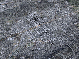 Birmingham city alabama 120 km 3D Model