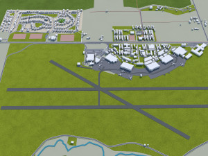 blenheim city new zealand 30km 3D मॉडल