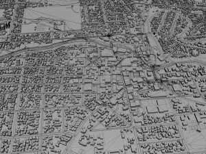blenheim city new zealand 30km 3D मॉडल