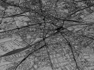 bochum city germany 35km 3D 모델