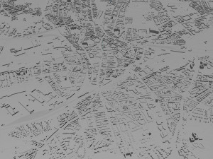 bochum city germany 35km 3D 모델