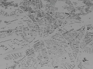 bochum city germany 35km 3D Model