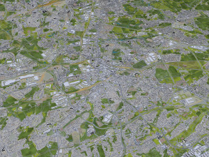 bochum city germany 35km 3D 모델