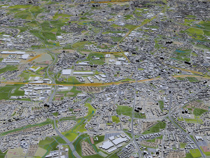 bochum city germany 35km 3D 모델