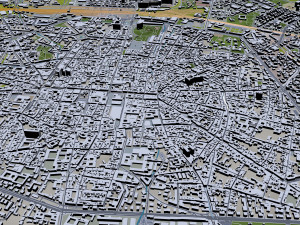 bologna city italy 30km Model 3D