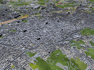 bologna city italy 30km Model 3D