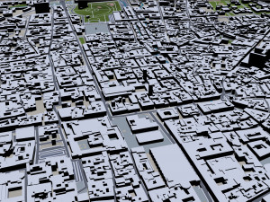 bologna city italy 30km Model 3D