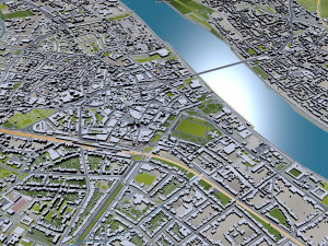 bonn city germany 60 km 3D Model