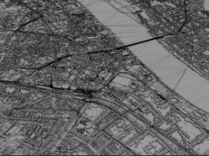 bonn city germany 60 km 3D Model