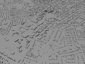 bowling green city kentucky usa 40 km 3D Model