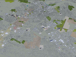 bowling green city kentucky usa 40 km 3D Model