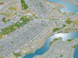 Brasilia city brazil 110 km 3D 모델
