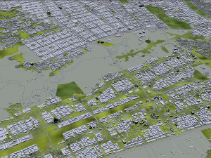 Brasilia city brazil 110 km 3D Model
