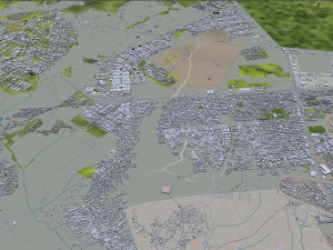 Brasilia city brazil 110 km 3D 모델