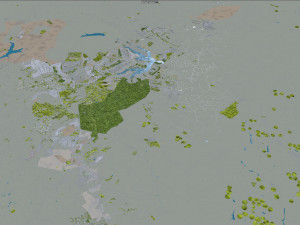 Brasilia city brazil 110 km 3D 모델