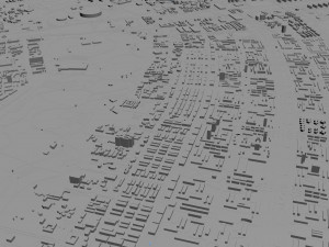 Brasilia city brazil 110 km 3D 모델