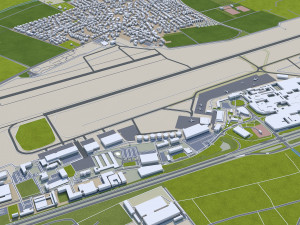 braunschweig city germany 40km Modelo 3D