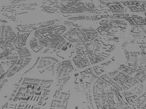 breda city netherlands 50km 3D Model