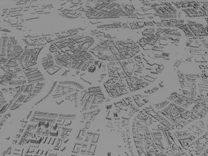 breda city netherlands 50km 3D Model