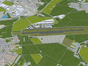 brno city czech republic 40km 3D Model