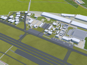 brno city czech republic 40km 3D Model