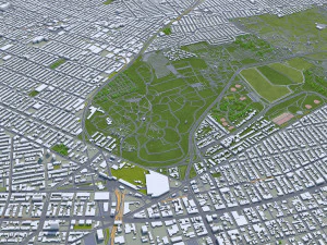 brooklyn city new york 60km 3D Model