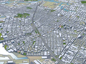 brooklyn city new york 60km 3D Model