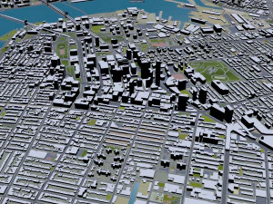 brooklyn city new york 60km 3D Model