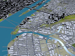 brooklyn city new york 60km 3D Model