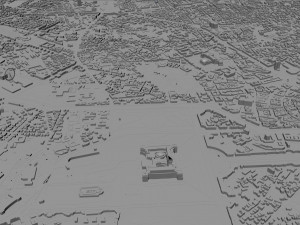 bucharest city romania 40km Modèle 3D