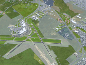 Greater Buenos city aires 100km Modèle 3D