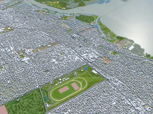 B&uuml;y&uuml;k Buenos şehri 100 km u&ccedil;uş ger&ccedil;ekleştiriyor 3D Model