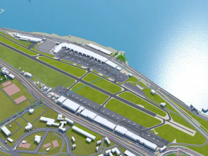 B&uuml;y&uuml;k Buenos şehri 100 km u&ccedil;uş ger&ccedil;ekleştiriyor 3D Model