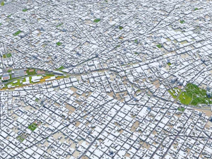 B&uuml;y&uuml;k Buenos şehri 100 km u&ccedil;uş ger&ccedil;ekleştiriyor 3D Model