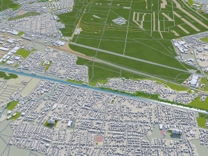 bydgoszcz city poland 45 km Model 3D