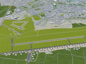 bydgoszcz city poland 45 km Model 3D