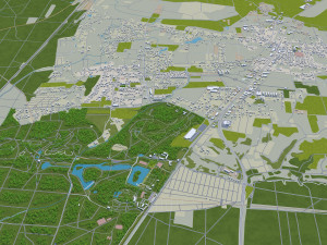 bydgoszcz city poland 45 km Model 3D