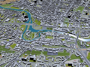 bydgoszcz city poland 45 km Model 3D
