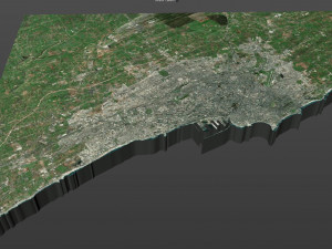 casablanca city morocco 50 km 3D मॉडल