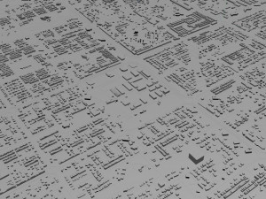 chandigarh city india 20km 3D 模型