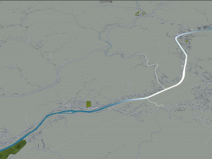 charleston city west virginia 40km 3D Model