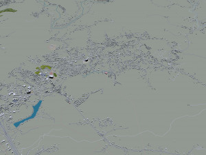 charleston city west virginia 40km 3D Model