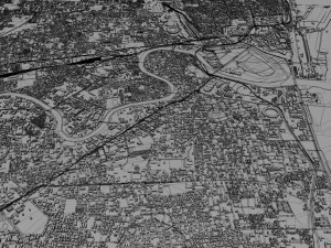 chennai city india 60km 3Dモデル