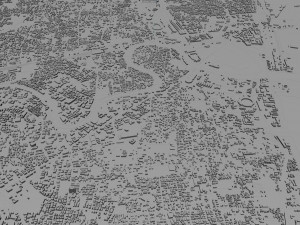 chennai city india 60km 3Dモデル